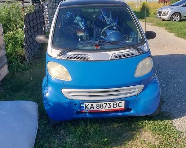 Синій Смарт Fortwo, об'ємом двигуна 0.6 л та пробігом 100 тис. км за 3000 $, фото 1 на Automoto.ua