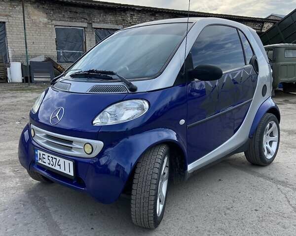 Синій Смарт Fortwo, об'ємом двигуна 0.6 л та пробігом 160 тис. км за 2800 $, фото 1 на Automoto.ua