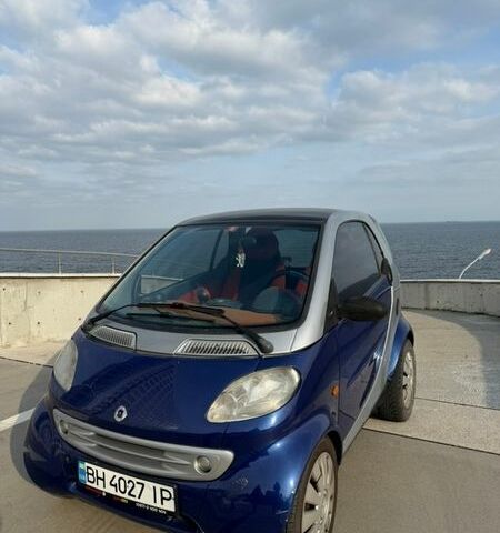 Синій Смарт Fortwo, об'ємом двигуна 0.6 л та пробігом 217 тис. км за 3135 $, фото 1 на Automoto.ua
