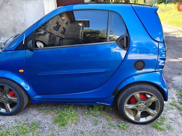 Синій Смарт Fortwo, об'ємом двигуна 0.8 л та пробігом 268 тис. км за 3000 $, фото 1 на Automoto.ua