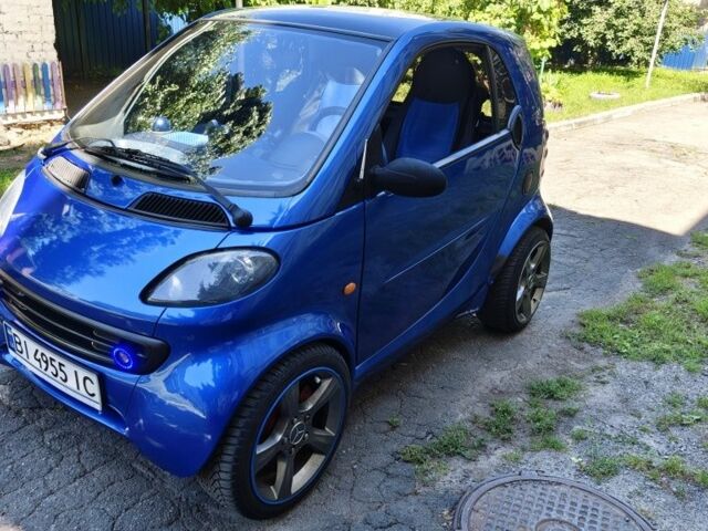Синій Смарт Fortwo, об'ємом двигуна 0.8 л та пробігом 268 тис. км за 2261 $, фото 1 на Automoto.ua