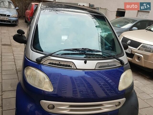 Синій Смарт Fortwo, об'ємом двигуна 0.6 л та пробігом 170 тис. км за 2700 $, фото 1 на Automoto.ua