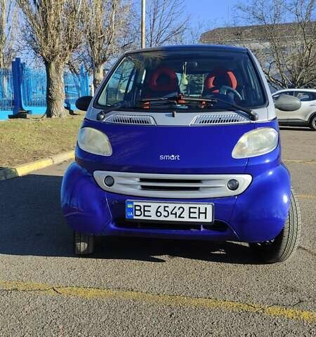 Синий Смарт Форту, объемом двигателя 0.6 л и пробегом 114 тыс. км за 3100 $, фото 1 на Automoto.ua