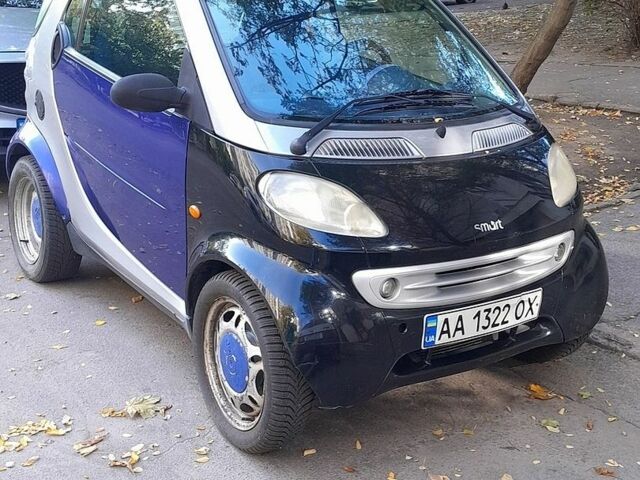 Синий Смарт Форту, объемом двигателя 0.6 л и пробегом 228 тыс. км за 3200 $, фото 1 на Automoto.ua