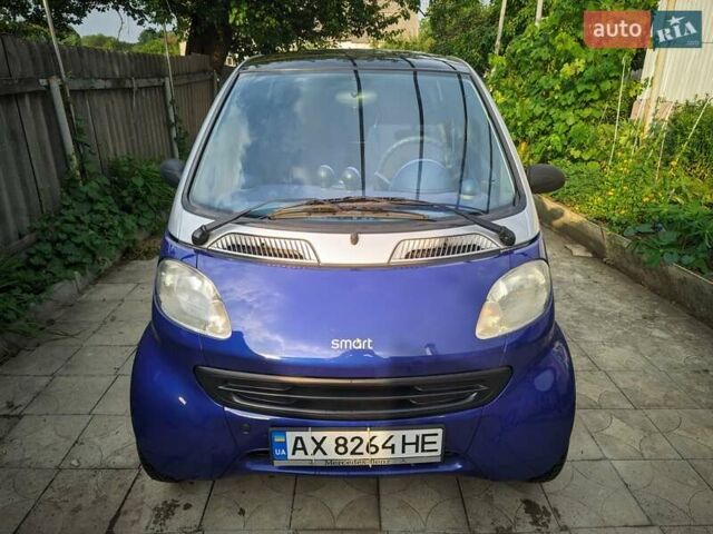 Синій Смарт Fortwo, об'ємом двигуна 0.6 л та пробігом 133 тис. км за 2650 $, фото 1 на Automoto.ua