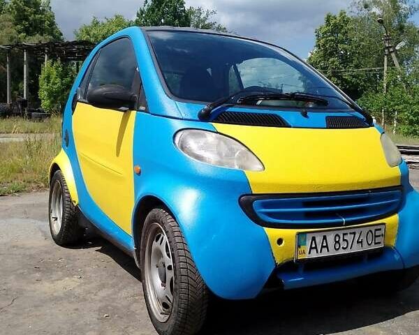 Синій Смарт Fortwo, об'ємом двигуна 0.8 л та пробігом 288 тис. км за 3300 $, фото 1 на Automoto.ua