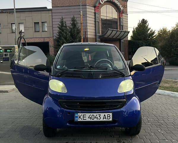 Синий Смарт Форту, объемом двигателя 0.6 л и пробегом 215 тыс. км за 3300 $, фото 1 на Automoto.ua