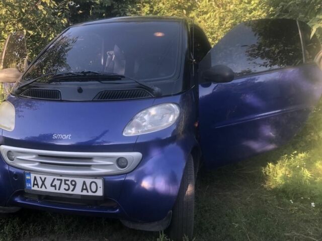 Синій Смарт Fortwo, об'ємом двигуна 0.6 л та пробігом 168 тис. км за 2700 $, фото 1 на Automoto.ua