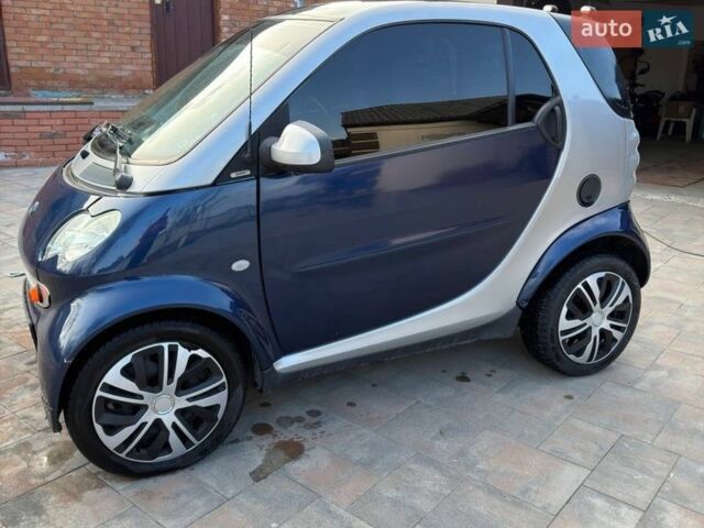 Синий Смарт Форту, объемом двигателя 0.6 л и пробегом 243 тыс. км за 3750 $, фото 1 на Automoto.ua