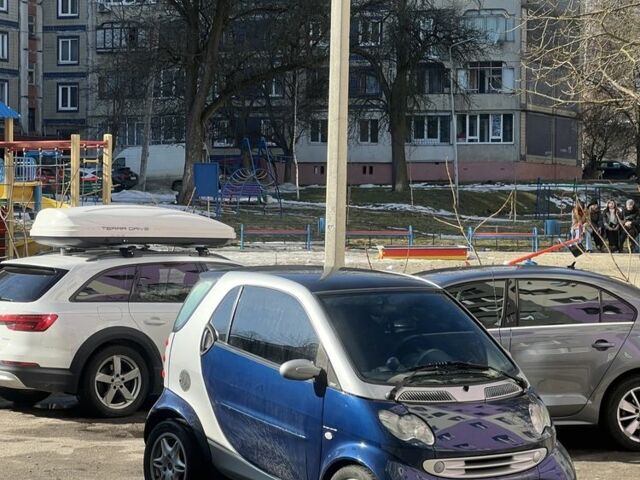 Синий Смарт Форту, объемом двигателя 0.6 л и пробегом 206 тыс. км за 3000 $, фото 1 на Automoto.ua