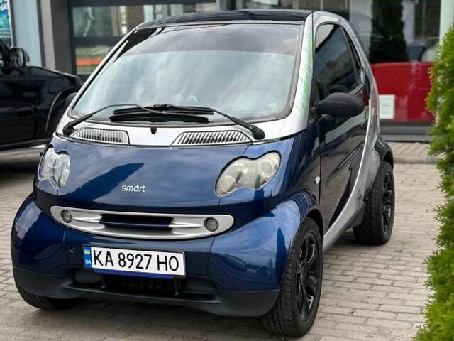 Синий Смарт Форту, объемом двигателя 0.6 л и пробегом 202 тыс. км за 3199 $, фото 1 на Automoto.ua