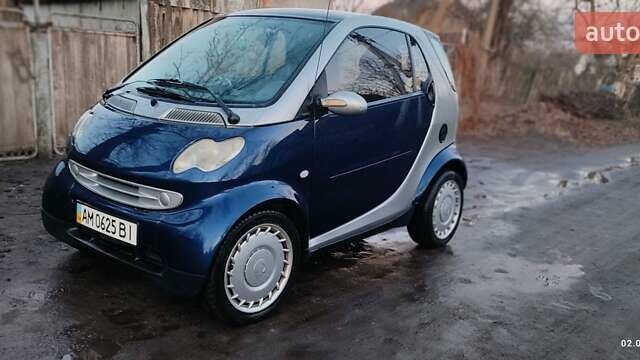 Синій Смарт Fortwo, об'ємом двигуна 0 л та пробігом 229 тис. км за 3200 $, фото 1 на Automoto.ua