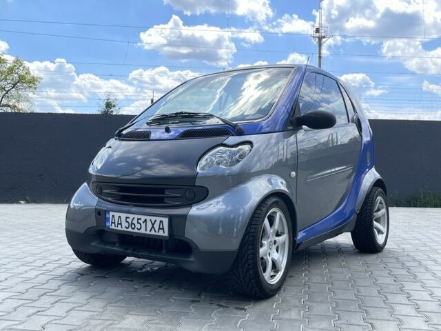 Синій Смарт Fortwo, об'ємом двигуна 0.6 л та пробігом 210 тис. км за 2800 $, фото 1 на Automoto.ua