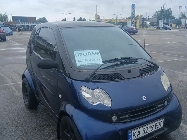 Синий Смарт Форту, объемом двигателя 0.7 л и пробегом 150 тыс. км за 3300 $, фото 1 на Automoto.ua