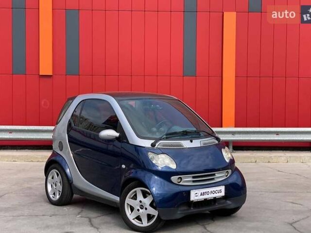 Синий Смарт Форту, объемом двигателя 0.7 л и пробегом 215 тыс. км за 3990 $, фото 1 на Automoto.ua
