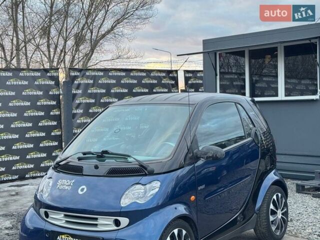 Синий Смарт Форту, объемом двигателя 0.7 л и пробегом 112 тыс. км за 3500 $, фото 1 на Automoto.ua