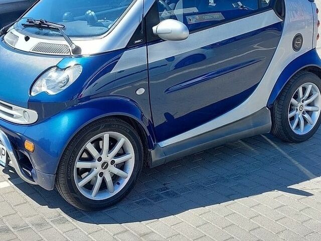 Синий Смарт Форту, объемом двигателя 0.8 л и пробегом 215 тыс. км за 3800 $, фото 1 на Automoto.ua