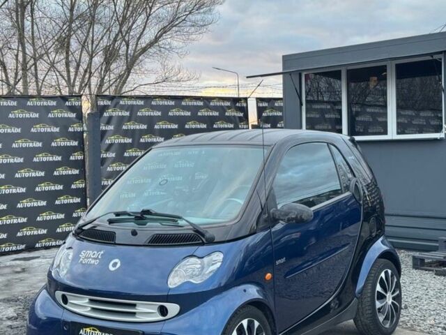 Синий Смарт Форту, объемом двигателя 0.8 л и пробегом 120 тыс. км за 3700 $, фото 1 на Automoto.ua