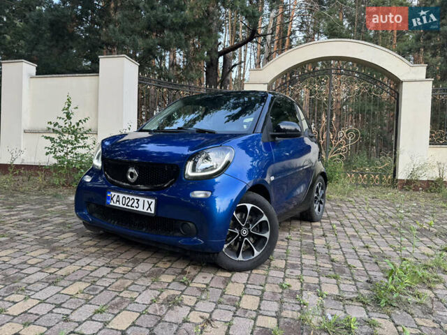 Синий Смарт Форту, объемом двигателя 1 л и пробегом 128 тыс. км за 9300 $, фото 1 на Automoto.ua