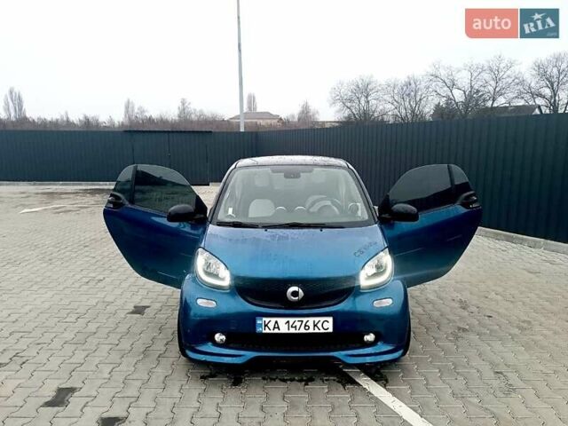 Синий Смарт Форту, объемом двигателя 1 л и пробегом 60 тыс. км за 8000 $, фото 1 на Automoto.ua