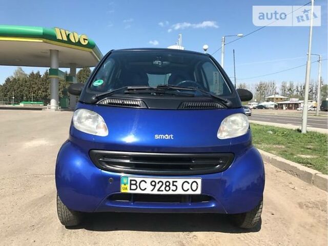 Синій Смарт Fortwo, об'ємом двигуна 0.6 л та пробігом 125 тис. км за 3400 $, фото 1 на Automoto.ua