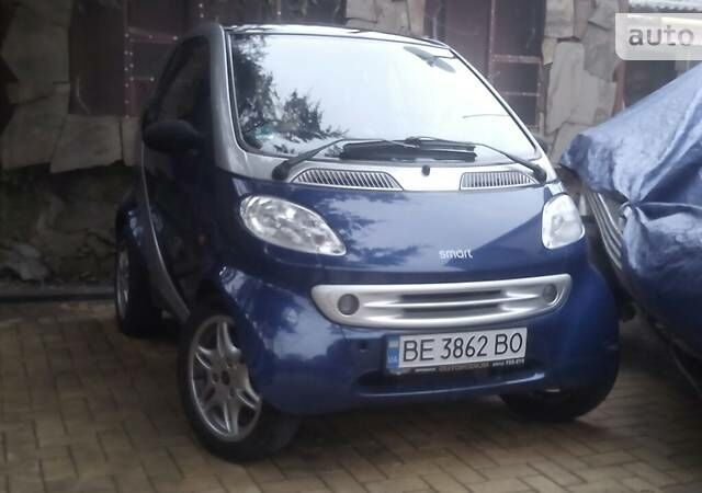 Синій Смарт Fortwo, об'ємом двигуна 0.6 л та пробігом 70 тис. км за 3599 $, фото 1 на Automoto.ua