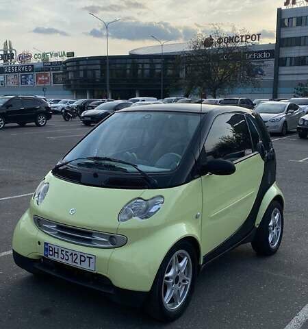 Зелений Смарт Fortwo, об'ємом двигуна 0.7 л та пробігом 161 тис. км за 3550 $, фото 1 на Automoto.ua