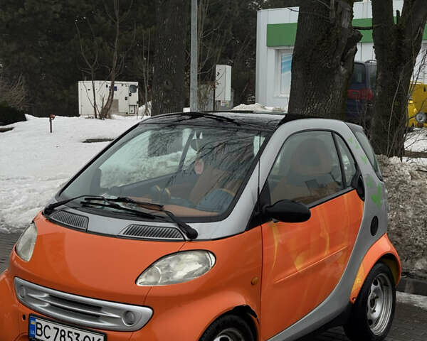 Оранжевый Смарт Форту, объемом двигателя 0.6 л и пробегом 226 тыс. км за 2300 $, фото 1 на Automoto.ua