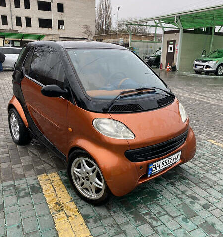 Помаранчевий Смарт Fortwo, об'ємом двигуна 0.6 л та пробігом 189 тис. км за 2650 $, фото 1 на Automoto.ua