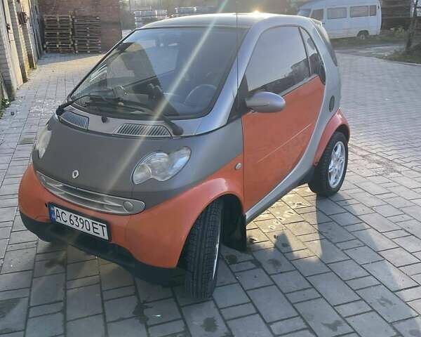 Помаранчевий Смарт Fortwo, об'ємом двигуна 0.7 л та пробігом 220 тис. км за 2700 $, фото 1 на Automoto.ua