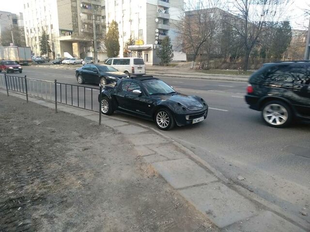 Чорний Смарт Roadster, об'ємом двигуна 0.7 л та пробігом 112 тис. км за 5100 $, фото 1 на Automoto.ua