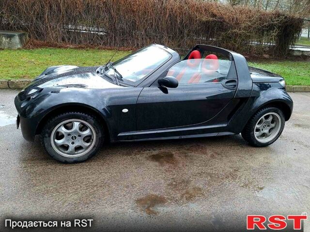 Черный Смарт Родстер, объемом двигателя 0.7 л и пробегом 280 тыс. км за 4500 $, фото 1 на Automoto.ua