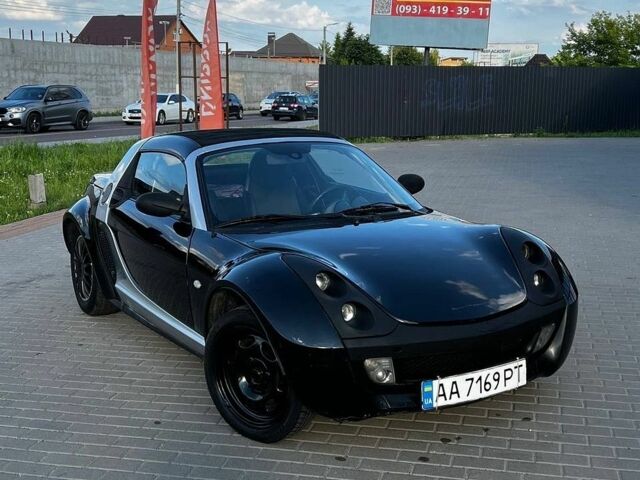 Чорний Смарт Roadster, об'ємом двигуна 0.7 л та пробігом 230 тис. км за 3600 $, фото 1 на Automoto.ua