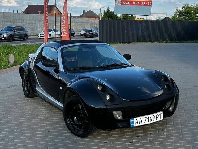 Чорний Смарт Roadster, об'ємом двигуна 0.7 л та пробігом 230 тис. км за 3900 $, фото 1 на Automoto.ua