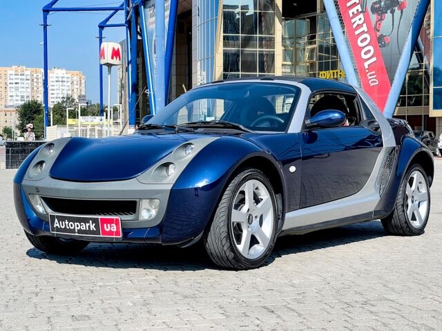 Синій Смарт Roadster, об'ємом двигуна 0.7 л та пробігом 126 тис. км за 6490 $, фото 1 на Automoto.ua