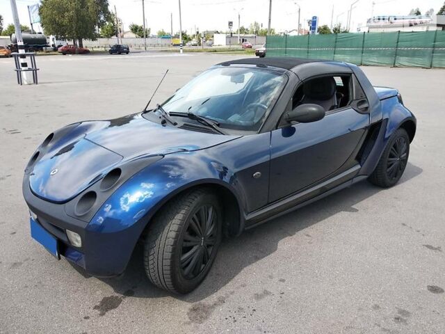 Синій Смарт Roadster, об'ємом двигуна 0.7 л та пробігом 188 тис. км за 5999 $, фото 1 на Automoto.ua