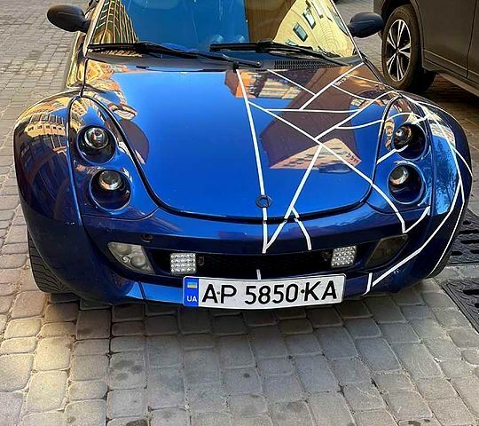 Синій Смарт Roadster, об'ємом двигуна 0.7 л та пробігом 215 тис. км за 5500 $, фото 1 на Automoto.ua