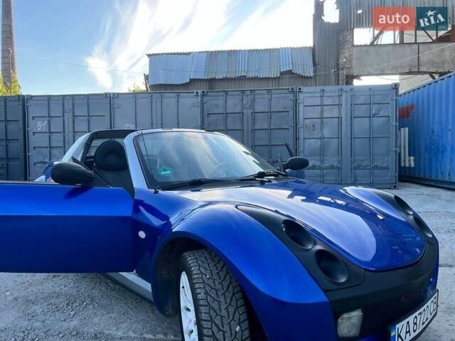 Синій Смарт Roadster, об'ємом двигуна 0.7 л та пробігом 215 тис. км за 5200 $, фото 1 на Automoto.ua