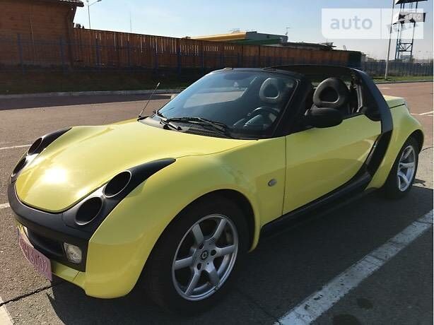 Помаранчевий Смарт Roadster, об'ємом двигуна 0.7 л та пробігом 152 тис. км за 6800 $, фото 1 на Automoto.ua