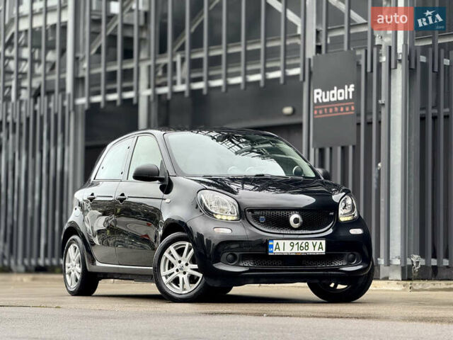 Черный Смарт EQ Forfour, объемом двигателя 0 л и пробегом 49 тыс. км за 9100 $, фото 1 на Automoto.ua