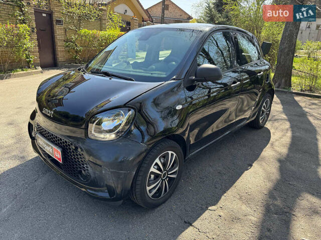 Чорний Смарт EQ Forfour, об'ємом двигуна 0.1 л та пробігом 40 тис. км за 9390 $, фото 1 на Automoto.ua
