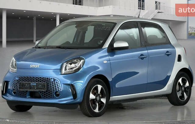 Синий Смарт EQ Forfour, объемом двигателя 0 л и пробегом 39 тыс. км за 11150 $, фото 1 на Automoto.ua