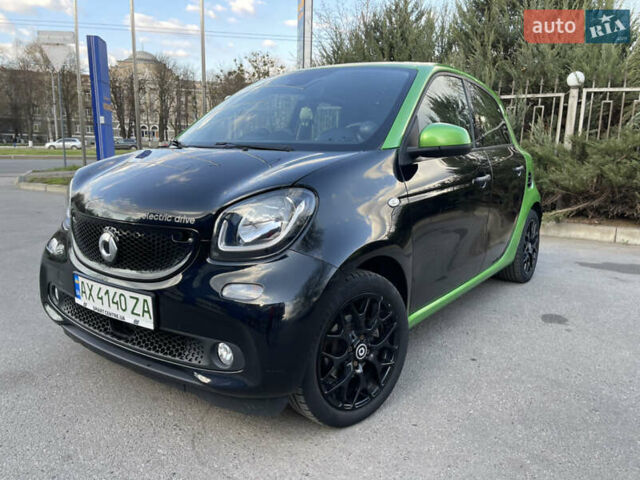 Зеленый Смарт EQ Forfour, объемом двигателя 0 л и пробегом 64 тыс. км за 9500 $, фото 1 на Automoto.ua