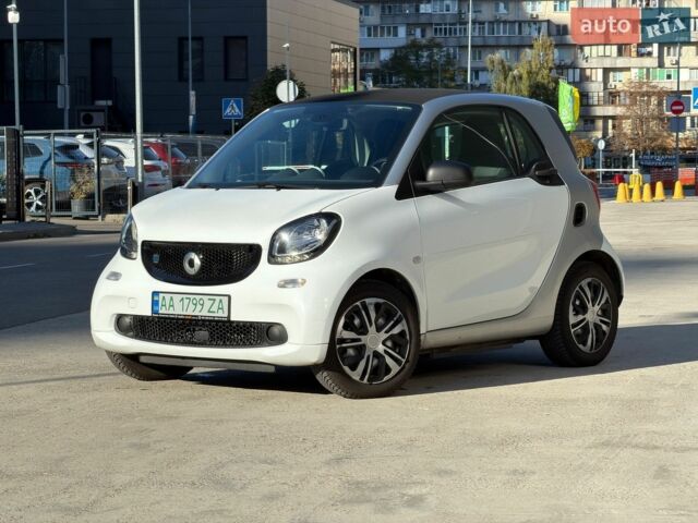 Белый Смарт EQ Fortwo, объемом двигателя 0 л и пробегом 66 тыс. км за 8999 $, фото 1 на Automoto.ua