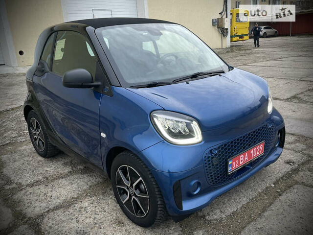 Синій Смарт EQ Fortwo, об'ємом двигуна 0 л та пробігом 27 тис. км за 12450 $, фото 1 на Automoto.ua