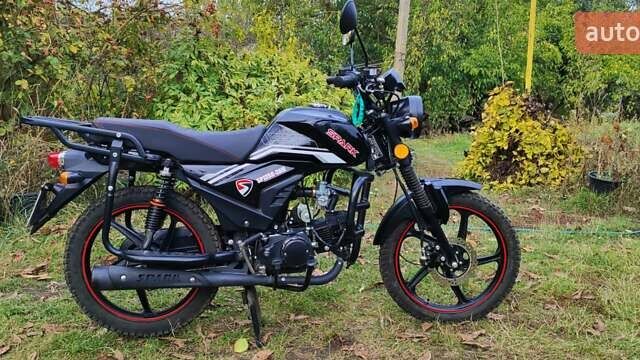 Спарк SP 125C-2AM 2024 у Зенькове на Automoto.ua Чорний Спарк SP 125C-2AM, об'ємом двигуна 0.12 л та пробігом 3 тис. км за 687 $, фото 1 на Automoto.ua
