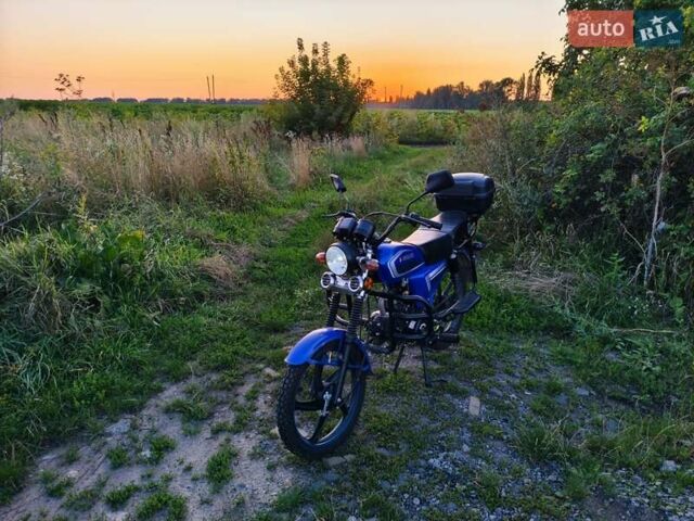 Синий Спарк SP 125C-2CFO, объемом двигателя 0.12 л и пробегом 1 тыс. км за 620 $, фото 1 на Automoto.ua