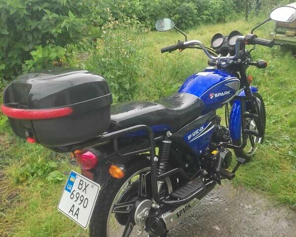 Синий Спарк SP 125C-2X, объемом двигателя 0.13 л и пробегом 1 тыс. км за 600 $, фото 1 на Automoto.ua
