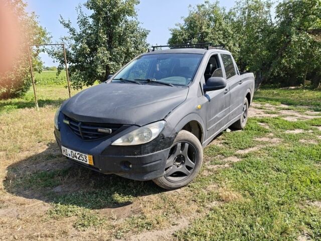 Чорний Cанг Йонг Actyon, об'ємом двигуна 2 л та пробігом 231 тис. км за 2926 $, фото 1 на Automoto.ua
