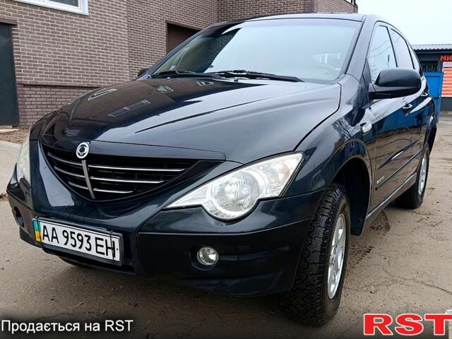 Чорний Cанг Йонг Actyon, об'ємом двигуна 2.3 л та пробігом 394 тис. км за 6200 $, фото 1 на Automoto.ua